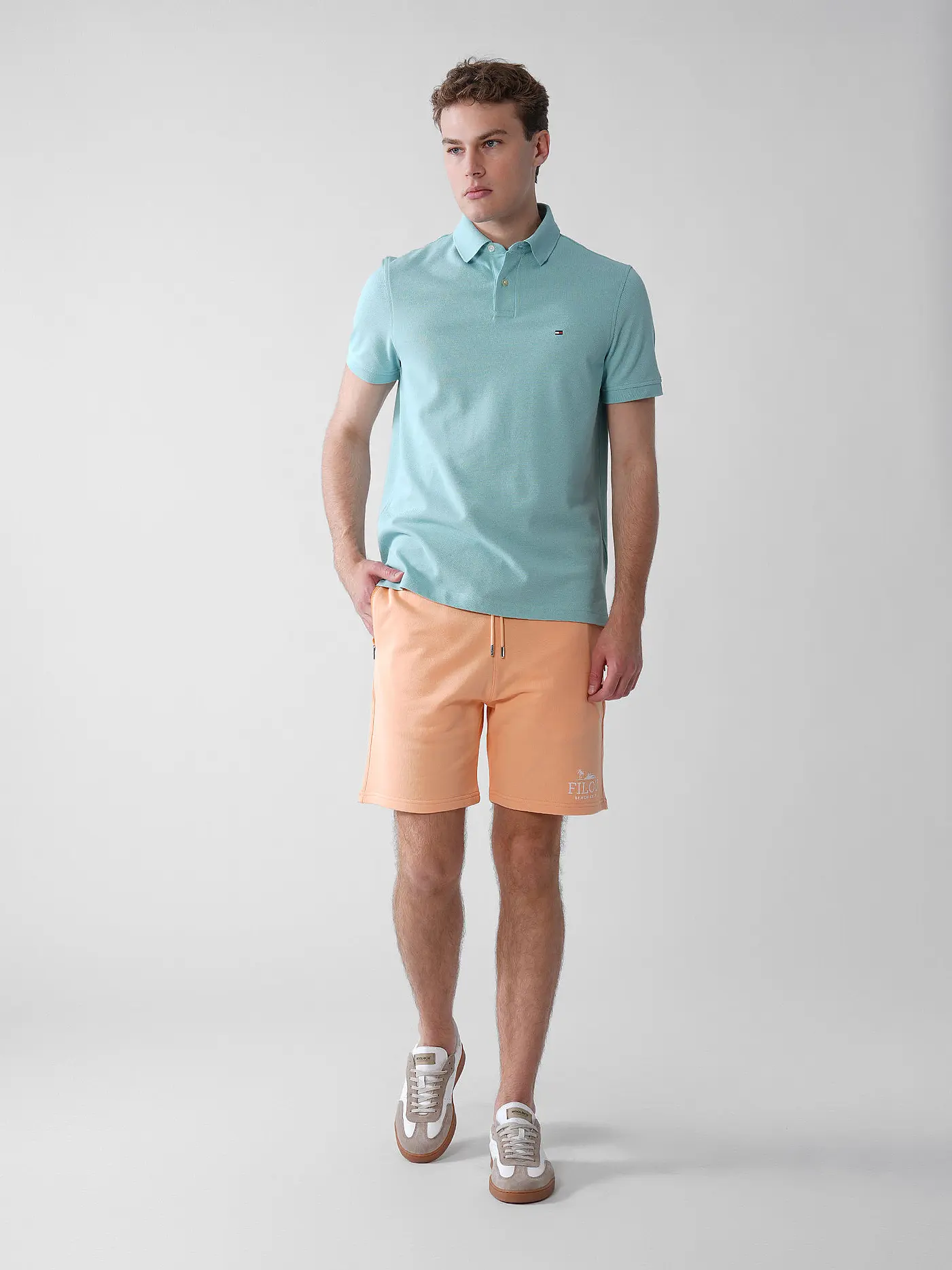 TOMMY HILFIGER | Poloshirt Regular Fit | hellgrün
